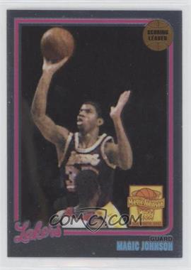 2000-01 Topps Chrome - Magic Johnson Commemorative Series Reprints #1 - Magic Johnson 1980-81 Topps