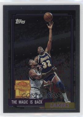 2000-01 Topps Chrome - Magic Johnson Commemorative Series Reprints #6 - Magic Johnson