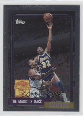 2000-01 Topps Chrome - Magic Johnson Commemorative Series Reprints #6 - Magic Johnson