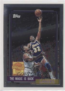 2000-01 Topps Chrome - Magic Johnson Commemorative Series Reprints #6 - Magic Johnson