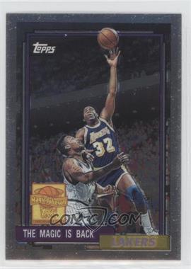 2000-01 Topps Chrome - Magic Johnson Commemorative Series Reprints #6 - Magic Johnson