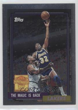 2000-01 Topps Chrome - Magic Johnson Commemorative Series Reprints #6 - Magic Johnson