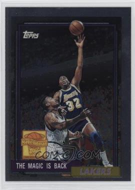 2000-01 Topps Chrome - Magic Johnson Commemorative Series Reprints #6 - Magic Johnson