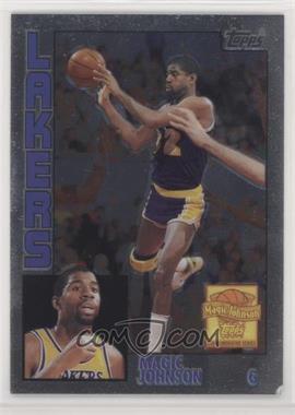 2000-01 Topps Chrome - Magic Johnson Commemorative Series #MJ2 - Magic Johnson [EX to NM]