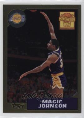 2000-01 Topps Chrome - Magic Johnson Commemorative Series #MJ5 - Magic Johnson