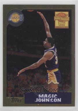 2000-01 Topps Chrome - Magic Johnson Commemorative Series #MJ5 - Magic Johnson