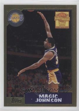 2000-01 Topps Chrome - Magic Johnson Commemorative Series #MJ5 - Magic Johnson