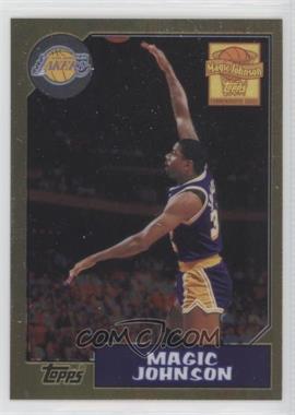 2000-01 Topps Chrome - Magic Johnson Commemorative Series #MJ5 - Magic Johnson