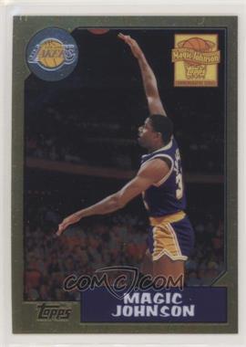 2000-01 Topps Chrome - Magic Johnson Commemorative Series #MJ5 - Magic Johnson