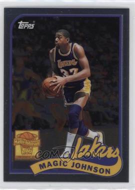 2000-01 Topps Chrome - Magic Johnson Commemorative Series #MJ7 - Magic Johnson