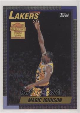 2000-01 Topps Chrome - Magic Johnson Commemorative Series #MJ8 - Magic Johnson