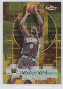 2000-01 Topps Finest - [Base] - Gold Refractor #108 - Michael Dickerson /100
