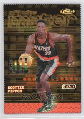 2000-01 Topps Finest - [Base] - Gold Refractor #154 - Scottie Pippen, Tracy McGrady /100