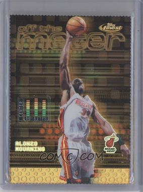 2000-01 Topps Finest - [Base] - Gold Refractor #158 - Alonzo Mourning, Patrick Ewing /100