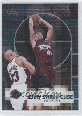 2000-01 Topps Finest - [Base] #16 - Jerry Stackhouse