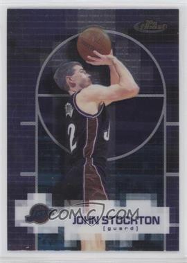 2000-01 Topps Finest - [Base] #99 - John Stockton