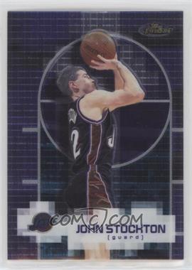 2000-01 Topps Finest - [Base] #99 - John Stockton