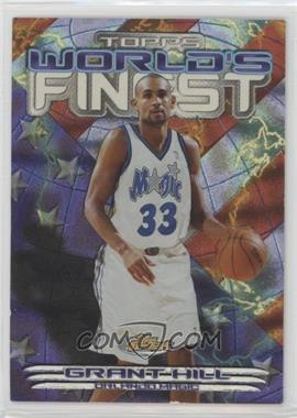 2000-01 Topps Finest - World's Finest #WF3 - Grant Hill [Good to VG‑EX]