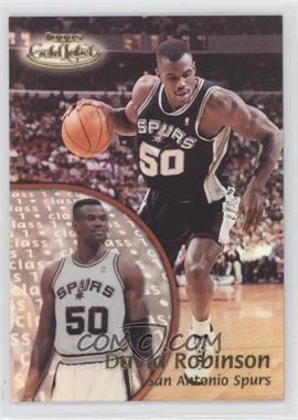 2000-01 Topps Gold Label - [Base] - Class 1 #5 - David Robinson