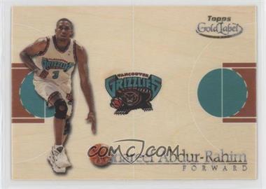 2000-01 Topps Gold Label - Home Court Advantage #HCA10 - Shareef Abdur-Rahim [EX to NM]