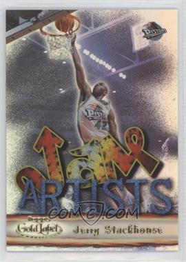 2000-01 Topps Gold Label - Jam Artists #JA4 - Jerry Stackhouse