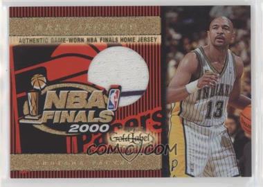 2000-01 Topps Gold Label - NBA Finals Jersey #TT16 - Mark Jackson