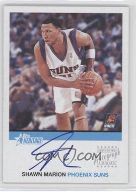 2000-01 Topps Heritage - Autographs #HA-SM - Shawn Marion