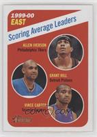 Allen Iverson, Grant Hill, Vince Carter