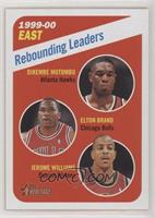 Dikembe Mutombo, Elton Brand, Jerome Williams