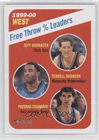 Jeff Hornacek, Terrell Brandon, Peja Stojakovic