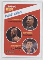 Gary Payton, Nick Van Exel, John Stockton