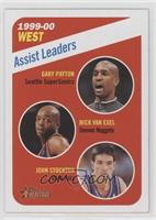 Gary Payton, Nick Van Exel, John Stockton