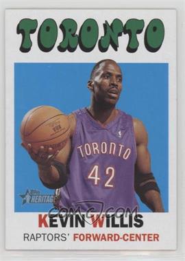 2000-01 Topps Heritage - [Base] #154 - Kevin Willis