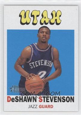 2000-01 Topps Heritage - [Base] #47 - DeShawn Stevenson /1972