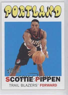 2000-01 Topps Heritage - [Base] #93 - Scottie Pippen