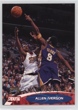 2000-01 Topps Stadium Club - [Base] #76 - Allen Iverson (Guarded by Kobe Bryant)