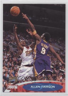 2000-01 Topps Stadium Club - [Base] #76 - Allen Iverson (Guarded by Kobe Bryant)