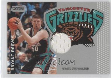 2000-01 Topps Stadium Club - Game-Worn Jersey #SC-VG5 - Bryant Reeves