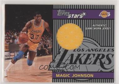 2000-01 Topps Stars - Game Jersey #TSR-MJ - Magic Johnson