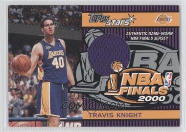 2000-01 Topps Stars - Game Jersey #TSR10A - Travis Knight