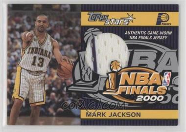 2000-01 Topps Stars - Game Jersey #TSR16 - Mark Jackson