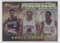 Scottie Pippen, Vince Carter, Darius Miles [EX to NM]