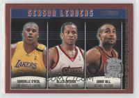 Shaquille O'Neal, Allen Iverson, Grant Hill