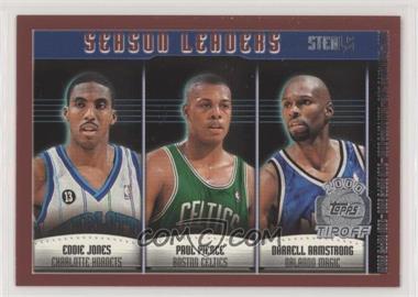 2000-01 Topps Tip-Off - [Base] #138 - Eddie Jones, Paul Pierce, Darrell Armstrong