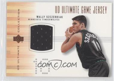 2000-01 UD Ultimate Collection - Ultimate Game Jersey - Bronze #WS-J - Wally Szczerbiak