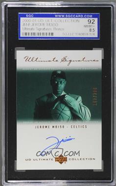 2000-01 UD Ultimate Collection - Ultimate Signatures - Bronze #JM-B - Jerome Moiso /200 [SGC 92 NM/MT+ 8.5]