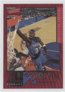 2000-01 Ultimate Victory - [Base] - Victory Collection #83 - Kevin Garnett /350