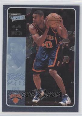 2000-01 Ultimate Victory - [Base] #37 - Allan Houston