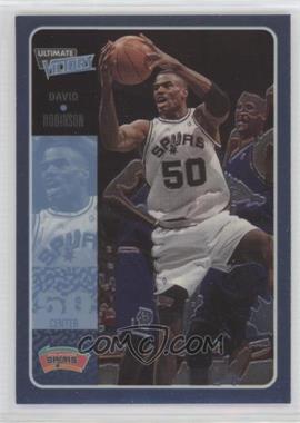 2000-01 Ultimate Victory - [Base] #50 - David Robinson