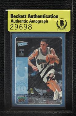2000-01 Ultimate Victory - [Base] #58 - Mike Bibby [BAS Authentic]